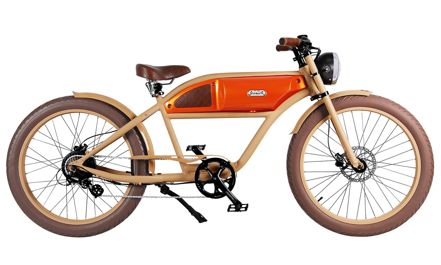 Sand Orange Tank Brown Accents Brown Tire
